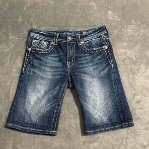 Miss Me Boyfriend Bermuda Shorts